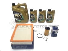 Image of Bosch Oil Air Filter + Sump Plug 8L Engine Oil For Renault Trafic 2.0 dCi 19-24