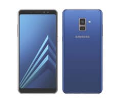 Image of Samsung Galaxy A8 2018 Black Unlocked 32GB 5.6" 16MP Smartphone Blue Very Good