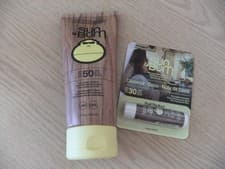 Image of Sun Bum Original SPF 50 Moisturizing Sunscreen Lotion 177ml & SPF30 Lip Balm New