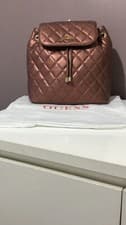 Image of Brand New Guess Backpack,Colour Brown, 100% Genuine