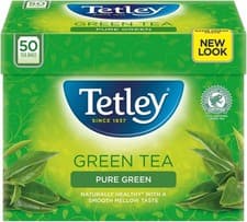 Image of Tetley Pure Green Tea Bags x50