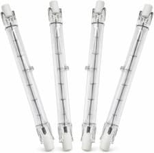 Image of 4 Pack R7s Halogen Bulb 118mm 230W | Double Ended Linear Light Bulbs | 230V Dim
