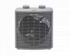 Image of Dimplex Essentials Upright Fan Heater 2kW Black/Grey DEUF2N Safety Tilt Switch-N