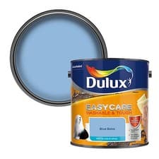 Image of Dulux Easycare Tough Blue Babe Matt Emulsion Paint 2.5L Washable Walls & Ceiling