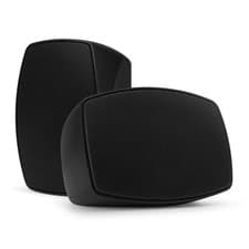 Image of PD BHW40BK 4" Weatherproof Wall Mount Speaker Pair - 100V Line Outdoor Use