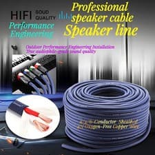 Image of Professional Loud Speaker Cable 2/4/6 Core 4N Oxygen-free Copper Wire Sheathed