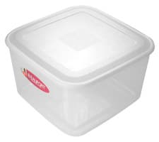 Image of Beaufort Food Cake Dessert Storage Plastic Kitchen Clear Container with Lid- 13L