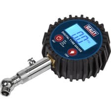 Image of 150psi DIGITAL Tyre Pressure Gauge with Swivel Head & Quick Release Valve