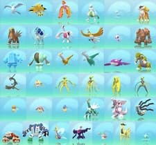 Image of Shiny 6IV Legendary & Mythical Pokemon Brilliant Diamond Shining Pearl BDSP Home