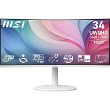 Image of MSI Modern MD342CQPW 34 Inch UWQHD 1500R Curved Monitor - Refurb