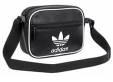 Image of Adidas Originals Adicolor Classic Mini Airliner Shoulder Bag Black Retro