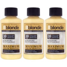 Image of Jerome Russell Bblonde Maximum Blonding, HighlightingKit,Toner orCream Peroxide