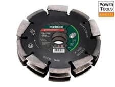 Image of Metabo 628299000 3 Row Professional Up Universal Wall Chaser Blade 125 X 28.5...
