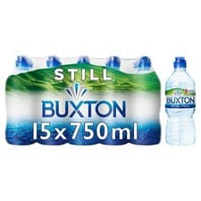 Image of Buxton Still Natural Mineral Water Sports Cap 750ml x 15