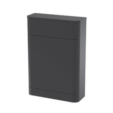 Image of Nuie Parade Back to Wall WC Unit 550mm Anthracite Modern Bathroom BTW Slim Unit