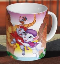 Image of The Rescuers Down Under 90s - Ceramic Tea / Coffee - Mug Cup