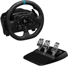 Image of Logitech G923 Steering Wheel and Pedals of Race Trueforce 1000 Hz Force