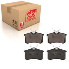 Image of Golf Rear Brake Pads Set Kit Fits VW Caddy Audi A1 A3 5K0 698 451 B Febi 16488