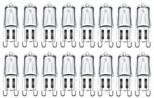 Image of Eveready G9 Halogen Light Bulbs 25W / 40W Warm White For Ovens