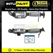 Image of Fits Ford Focus C-Max Volvo V50 S40 C30 Inutpart Cat Converter + Fitting Kit