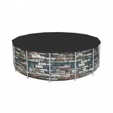 Image of PVC Pool Cover for Power Steel Pool Bestway Flowclear 4.27m Round Pool Cover