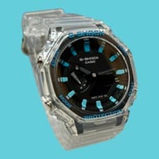 Image of Casio Men's G-Shock GA-2100 Watch-Genuine Watch Box and Papers; Rare edition