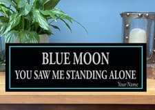 Image of Personalised Manchester City  Fans Football Sign Wooden Plaque  Bar Wall  FSP5