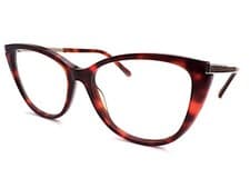 Image of Swarovski Glasses Frame Brown Havana Gold 53mm Women's Spectacles SK5414 052