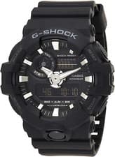 Image of Casio G-shock GA-700-1BER Black Men's Analog Digital Dual Time Resin Strap Watch