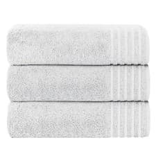 Image of 3 Piece Monaco Bath Sheets Hotel Quality 100% Cotton Highly Absorbent Towels Set