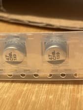 Image of 600 x PANASONIC EEEHB1C470P Aluminum Electrolytic Capacitor, 47 uF, 16 V, ± 20%