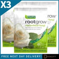 Image of 3 x EMPATHY ROOTGROW MYCORRHIZAL FUNGI 60G PLANT FEED FOOD TREES SHRUBS ROSES