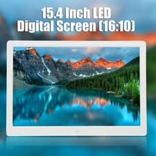 Image of 15.4 Inch Smart Digital Photo Frame Picture Frame HD LED Display 1280x800P LW