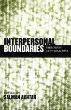 Image of Interpersonal Boundaries: Variations and Violations by Salman Akhtar (English) P