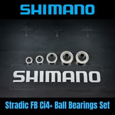 Image of Shimano Stradic FB Ci4+ (1000, 2000, 2500, 4000) Bearing Set / Ball Bearing Set