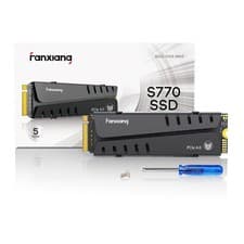 Image of Fanxiang M.2 NVMe SSD 1TB 2TB 4TB PS5 Heat Sink 2GB DRAM 7300MB/s PCIe 4.0 Lot