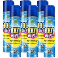 Image of 6 x 1001 Carpet Mousse 350ml – Quick Dry Foam Cleaner for Carpets & Upholstery