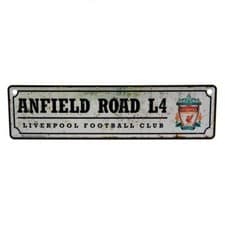 Image of Liverpool FC Retro Window Sign