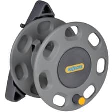 Image of HOZELOCK 2420 30M COMPACT HOSE PIPE STORAGE WALL MOUNTED REEL