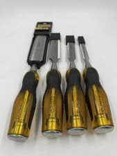 Image of Stanley 4 Piece FatMax Bevel Edge Wood Chisel Set 12, 18, 25 & 30mm