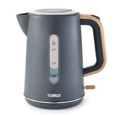 Image of Tower T10037G Jug Kettle Cordless 3Kw 1.7L Scandi Range in Grey