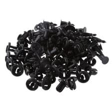 Image of 50Pcs 10mm Hole Nylon Push Type Rivet Retainer Fastener