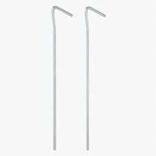 Image of Highlander Steel Wire Pegs 24CM Pack of 10 | Tent Pegs for Camping & Hiking