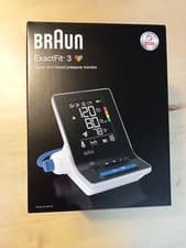 Image of NEW Sealed Blood Pressure Monitor - Braun ExactFit 3