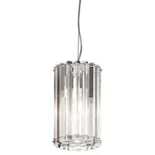 Image of 2 Bulb Ceiling Pendant Light Fitting Chrome LED G9 3.5W Bulb