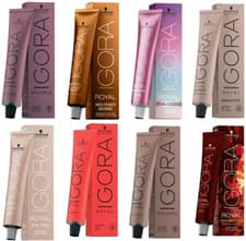 Image of SCHWARZKOPF Professional IGORA ROYAL Permanent Color Creme 60ml NEW ALL SHADES f