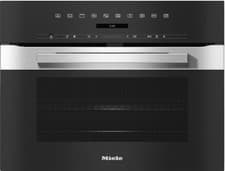 Image of Miele H 7240 BM Built-In 60cm Microwave Oven, Stainless Steel/Clean Steel