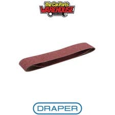 Image of Draper 09274 Cloth Sanding Belt 100 x 1220mm 40 Grit (Pack of 2)