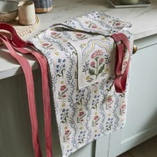 Image of Apron - Cotton Ulster Weavers Boho Floral 100% Cotton Multi