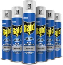Image of Raid Fly and Wasp Killer 300 ml (Pack of 6) 300